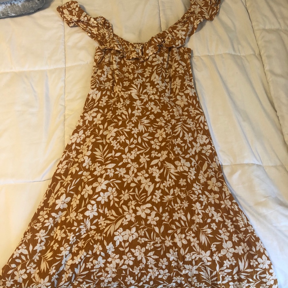 Off the shoulder dress